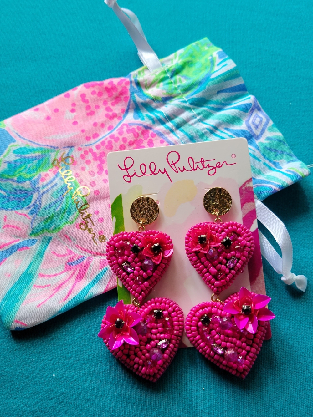 Lilly Pulitzer Tiny Garden Earrings
